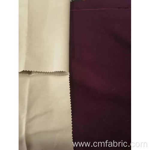 Cotton Spandex Double layer Poplin plain dyed fabric